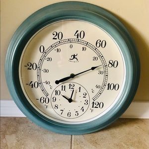 Infinity 16 “ round indoor/outdoor clock